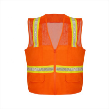 High visibility car safety security custom safety vest